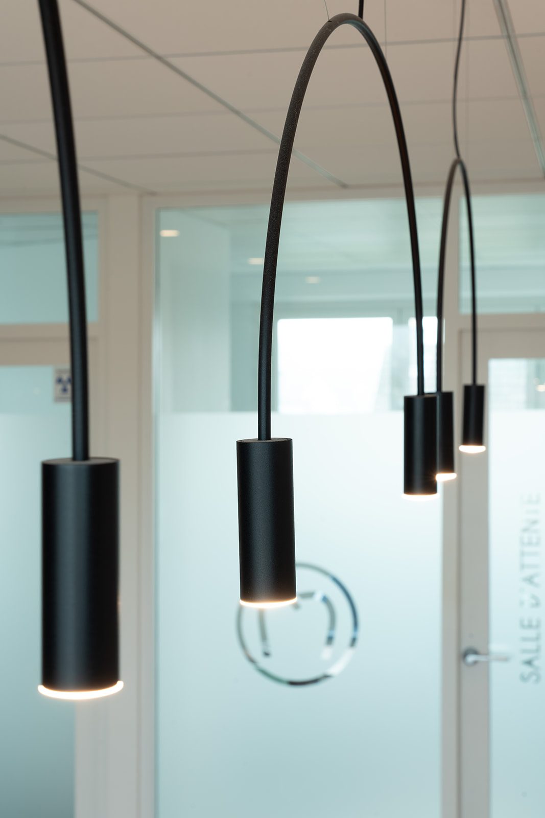 Gros plan suspensions arches