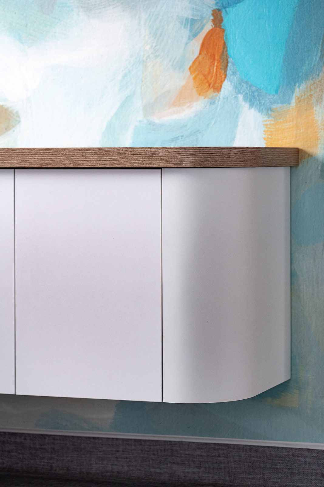Détail courbe en bois